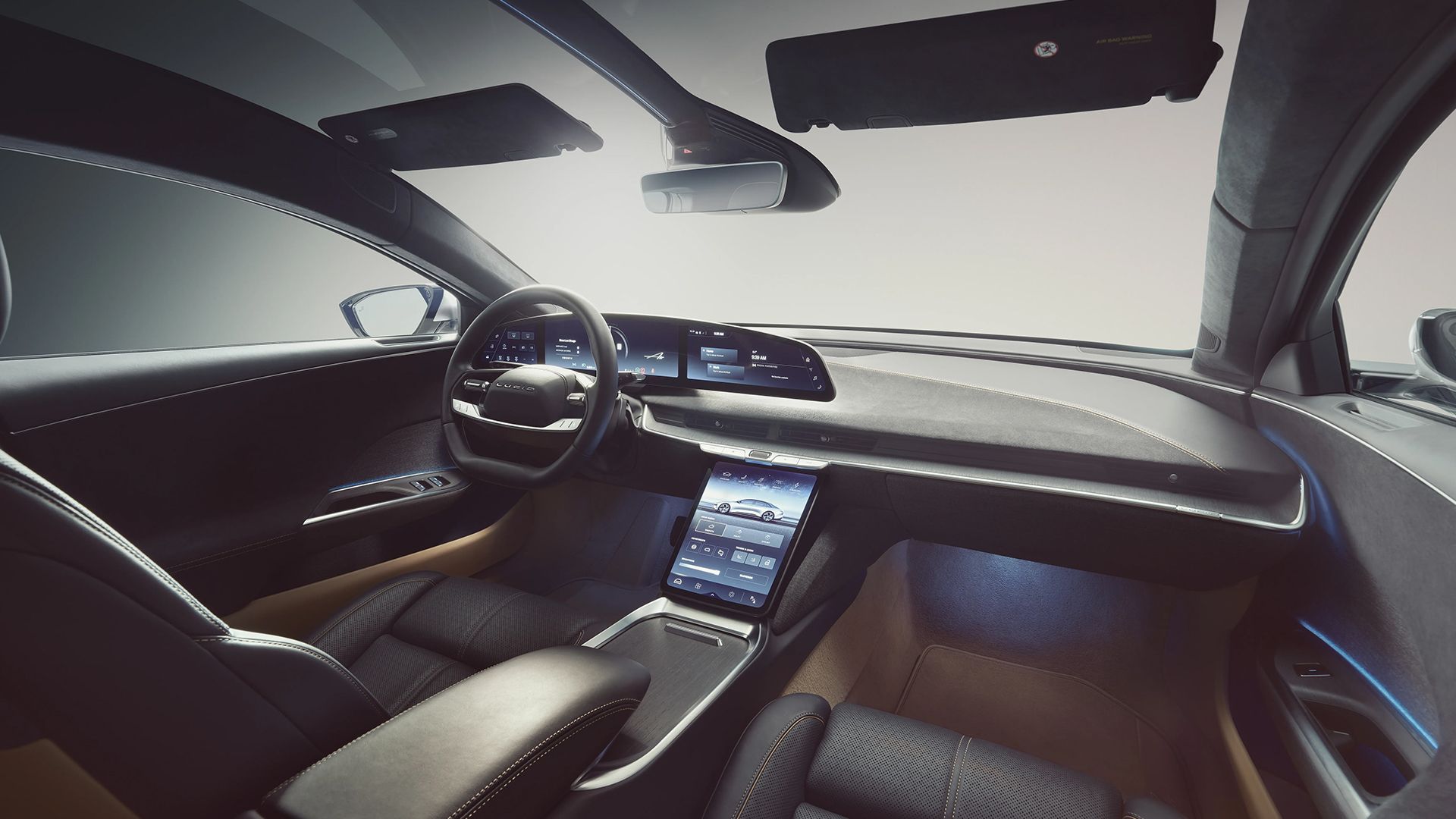 Lucid Air interior